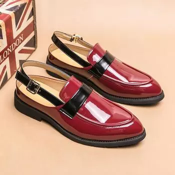 Новые летние дизайнерские сандалии из натуральной кожи, нескользящие, повседневная пляжная обувь для мужчин, люксовый бренд, мужская обувь, модные мужские тапочки 38