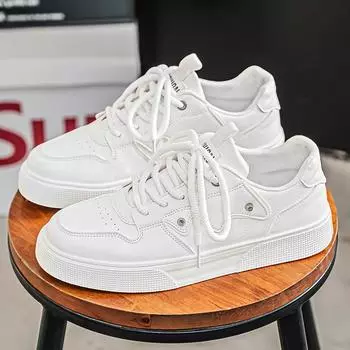 Новые летние дышащие низкие мужские туфли в корейском стиле, модная спортивная обувь в гонконгском стиле, резиновая подошва 39