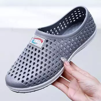 Новые летние мужские дышащие нескользящие повседневные пляжные сандалии 39-44