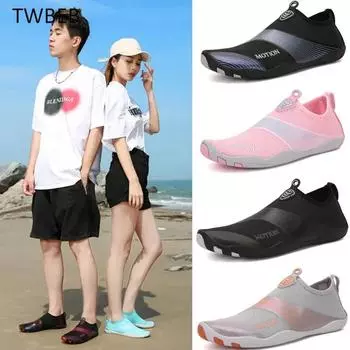 Новые летние мужские и женские акваобувь для пляжа босиком, быстросохнущие кроссовки для серфинга в морской воде, легкие 37