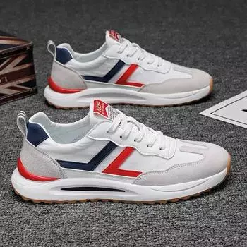 Новые летние мужские модные универсальные туфли Форрест Гамп в Корейском стиле, повседневная модная дышащая спортивная обувь, мужские кроссовки 39