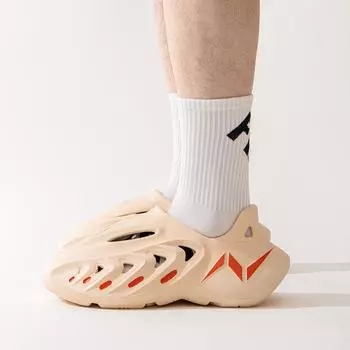 Новые летние мужские спортивные сандалии, модные уличные нескользящие мягкие дышащие повседневные пляжные туфли, трендовые легкие и удобные тапочки 41