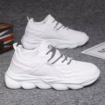 Новые летние мужские туфли для папы, дышащие удобные сетчатые кроссовки, универсальная модная повседневная обувь, мужская обувь 39