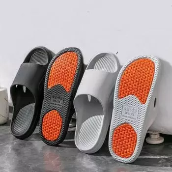 Новые летние нескользящие прочные тихие мужские банные домашние сандалии для пожилых людей пляжные тапочки 40/41