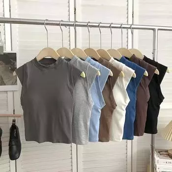 Новые летние однотонные повседневные футболки для женщин с нагрудными подушечками с летающими рукавами, женские футболки с круглым вырезом, облегающие футболки, топы 24131 One Size белый