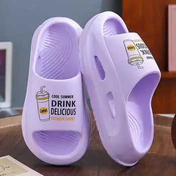 Новые летние парные тапочки нескользящие для дома и улицы на толстой подошве ультрамягкие тапочки для ванной комнаты для мужчин и женщин 36-41