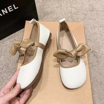 Новые летние повседневные мокасины из искусственной кожи 2024 года для женщин на платформе, удобные мокасины на танкетке, женские туфли из вулканизированной кожи, туфли Мэри Джейн 36 бежевый
