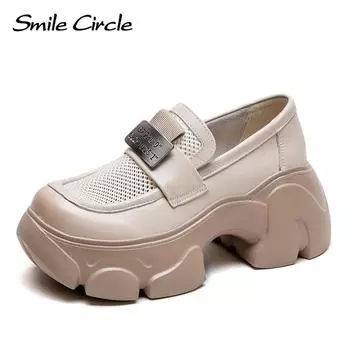 Новые летние сандалии с дышащей сеткой, лоферы Мэри Джейн, модная и универсальная женская обувь 34 чёрный