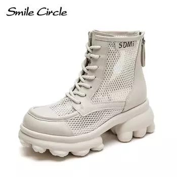 Новые летние сандалии в литературном стиле на толстом каблуке, дышащие сандалии на полу, ботинки, повседневная нишевая женская обувь 34 чёрный