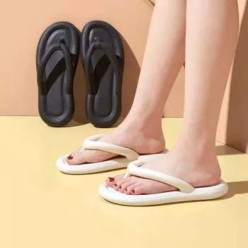 Новые летние шлепанцы ярких цветов, пляжные тапочки на плоской подошве с мягкой подошвой для женщин и мужчин, удобные нескользящие сандалии на плоской подошве, доставка 38-39