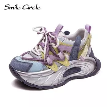 Новые летние туфли карамельного цвета для миниатюрных моделей, увеличивающие рост, роскошные женские туфли Collision Niche Wind Light 35 синий