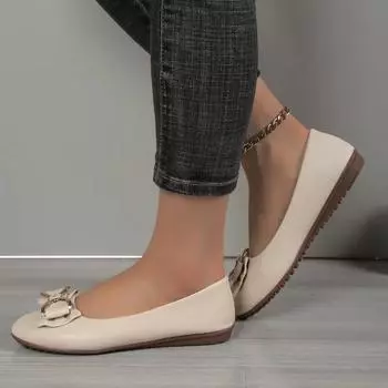 Новые летние удобные повседневные туфли на плоской подошве с острым носком, элегантные легкие дышащие женские туфли с открытым носком и бантом, НЕТ:Д-16 35