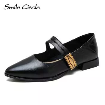 Новые летние удобные сандалии на плоской подошве в стиле ретро с острым носком, туфли на липучке, женская обувь в стиле ретро 35 чёрный