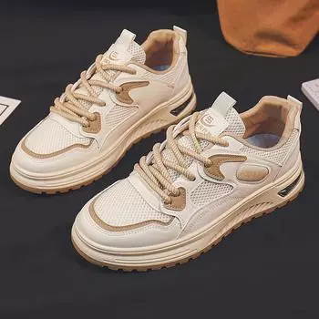 Новые летние удобные сетчатые дышащие мужские туфли мужские универсальные кроссовки спортивная повседневная обувь мода 39 чёрный