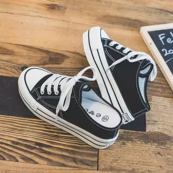 Новые летние женские белые туфли, кроссовки для девочек, полутапочки, повседневная обувь без спинки, без шнуровки, на высоком каблуке 7,0 см, увеличивающемся внутри 36 белый