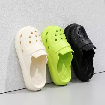 Новые летние женские тапочки на толстой подошве. Мягкая подошва с приподнятой подошвой из материала EVA. Удобные, мягкие, противоскользящие, износостойкие повседневные тапочки. 35-36 белый