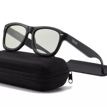 Новые линзы, цветные ЖК-солнцезащитные очки, регулируемые поляризационные очки, солнцезащитные очки чёрный