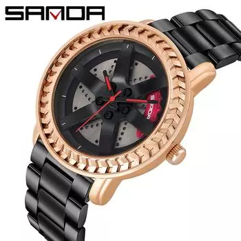 Новые лучшие часы, водонепроницаемые кварцевые часы, водонепроницаемые кварцевые часы, мужские простые студенческие модные мужские часы синий