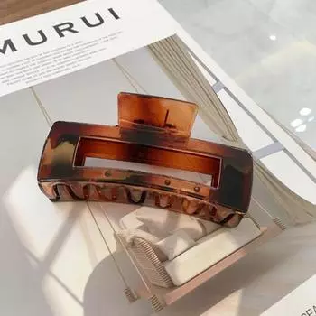 Новые матовые однотонные заколки для волос Элегантные прозрачные акриловые зажимы для волос Шпильки Заколки Головные уборы Для женщин Девушек Аксессуары для волос Подарки