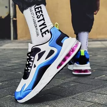 новые медленные спортивные кроссовки мужские кроссовки с воздушной подушкой и пружинящей подошвой для бега средней школы повседневная обувь для молодежи 47 большой размер 40