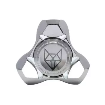 Новые металлические игрушки Fingertip Gyro Precision Machinery Ventilation Stress Relief Anti-anxion Gear Fidget Spinner FOX LEGEND синий