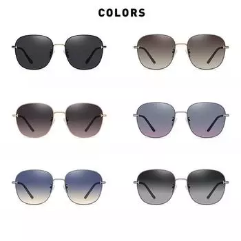 Новые металлические солнцезащитные очки с поляризатором, модные солнцезащитные очки онлайн, уличные женские солнцезащитные очки знаменитостей