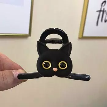 Новые Милые Кошки Элегантные Заколки-Клешни для Волос для Женщин Темперамент Украшение для Волос Леди Винтажные Заколки для Волос Модные Аксессуары для Волос