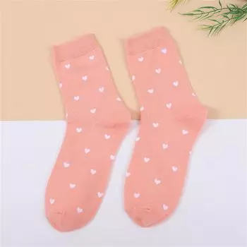 Новые милые милые маленькие сердечки для девочек Kawaii Красивые женские модные дизайнерские носки Art Socks уличная одежда Прямая поставка