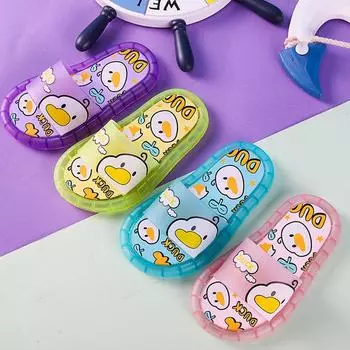 Новые милые светящиеся детские тапочки, обувь с кристаллами, сверкающие огни для мальчиков и девочек, светящиеся милые детские тапочки с героями мультфильмов, крутые в помещении и на улице 24/25#