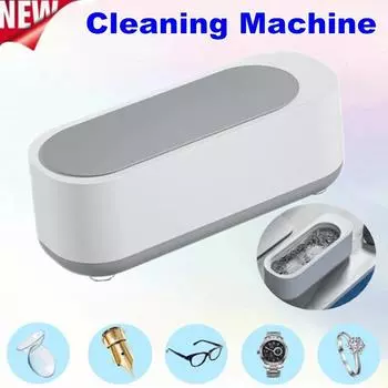 Новые мини-очистители, портативный домашний очиститель для колец, машина для чистки очков, аккумулятор, очиститель для ювелирных изделий