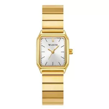 Новые мини золотые часы женские часы из нержавеющей стали лучший люксовый бренд женские часы-браслет женские часы золотой