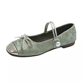 Новые многофункциональные женские туфли Мэри Джейн Модные элегантные легкие арочные толстые каблуки удобные вышитые классические 35