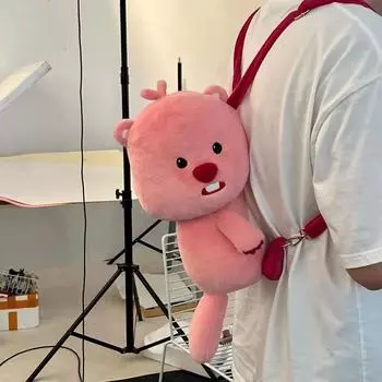 Новые модели Kawaii Doll Рюкзак Мультфильм Девочки Сердце Студент Дети Мода Универсальный Beaver Рюкзак Подарок на День Рождения