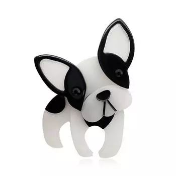 Новые модные акриловые броши ручной работы с собаками для женщин, булавка в виде животного из ацетата, свадебные украшения