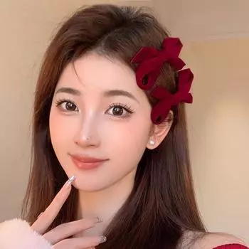 Новые модные элегантные заколки-банты для волос принцесса лента головной убор девушки женщины аксессуары для волос высококачественные заколки для волос