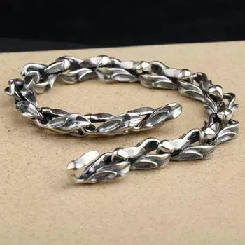 Новые модные аксессуары, индивидуальный браслет в стиле ретро, властный грубый стиль, трендовый мужской браслет с когтями орла 18CM