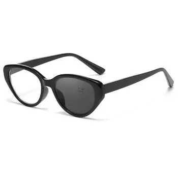 Новые модные фотохромные очки для чтения «кошачий глаз», блокирующие синий свет, защита глаз, оптические очки по рецепту от 0 до +4,0 +100