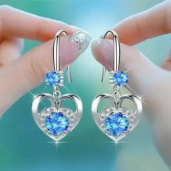 Новые модные и любовные серьги-подвески для женщин, модные серьги-подвески для повседневной носки, креативные и в качестве подарка для вечеринок 1 Pair