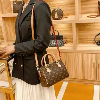 Новые модные кожаные сумки, все подходящие, простые дизайнерские женские сумки через плечо, большая вместимость, повседневные роскошные сумки Boston