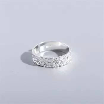 Новые модные креативные древесные узоры из прочного серебра 925 пробы, индивидуальные геометрические ветки, изысканные открывающиеся кольца R251