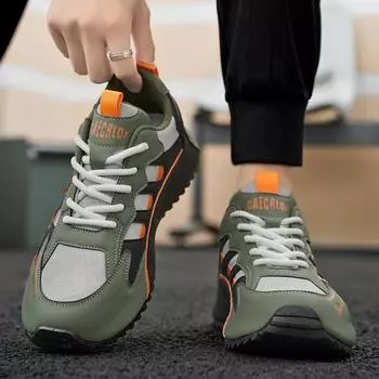 Новые модные кроссовки на платформе для мужчин, удобные низкие кеды на плоской подошве, большой размер 48, повседневные кроссовки на шнуровке для мужчин, Zapatillas De Hombre 39