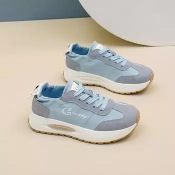 Новые модные кроссовки женские кроссовки harajuku женские парусиновые кроссовки из искусственной кожи в стиле пэчворк на танкетке для девочек со шнуровкой удобные кроссовки 35 жёлтый