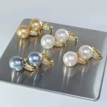 Новые модные круглые висячие серьги с большим жемчугом для женщин, свадебные украшения, подарок, темпераментные серьги с кубическим цирконием