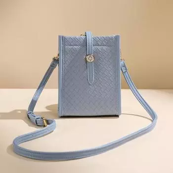 Новые модные маленькие квадратные сумки женские плетеные сумки через плечо для отдыха универсальные сумки для мобильных телефонов сумки через плечо для поездок на работу