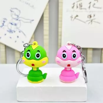 Новые модные милые змеиные знаки зодиака Diy аксессуары цепочка кулон подарок мультфильм кукла аксессуары 2 синий