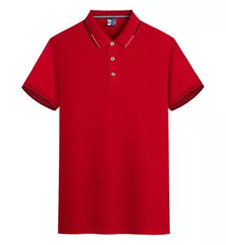 Новые модные мужские деловые офисные рубашки поло с короткими рукавами плюс размеры, однотонные футболки поло с лацканами S белый