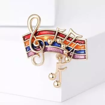 Новые модные мужские и женские костюмы ожерелья простые аксессуары булавки сплав капает масло прыгающие заметки грудь цветы разноцветный