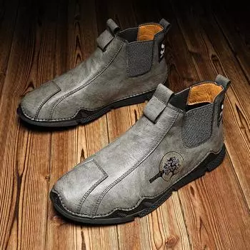 Новые модные мужские модельные туфли, индивидуальные трендовые кожаные свадебные туфли, мужские кожаные оксфорды на плоской подошве 38