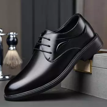 Новые модные мужские модельные туфли, индивидуальные трендовые кожаные свадебные туфли, мужские кожаные оксфорды на плоской подошве 38