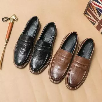Новые модные мужские модельные туфли, индивидуальные трендовые кожаные свадебные туфли, мужские кожаные оксфорды на плоской подошве 38